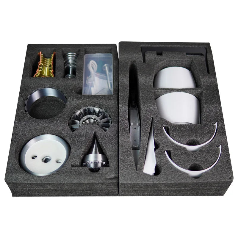 ROIISTOY Airbus A380 TR900 Turbofan Engine Model Buildable Operable 1:25 Scale 41cm Collectible Birthday Gift For Adult Hobbyist