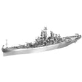 Piececool 3D Puzzles USS MISSOURI Battleship Metal Model Building Kits DIY Toys Jigsaw for Home Decoration Best Gifts