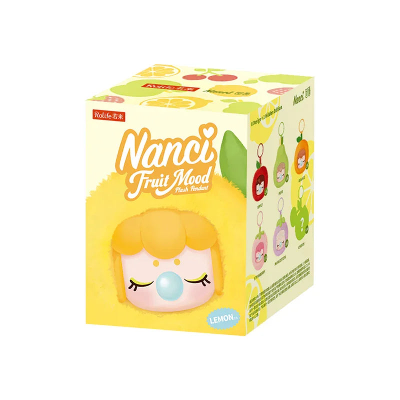 Robotime Rolife Nanci Fruit Mood Plush Blind Box 1 Piece Random Plush Figure Anime Action Figurine Collectible Toy for Collector
