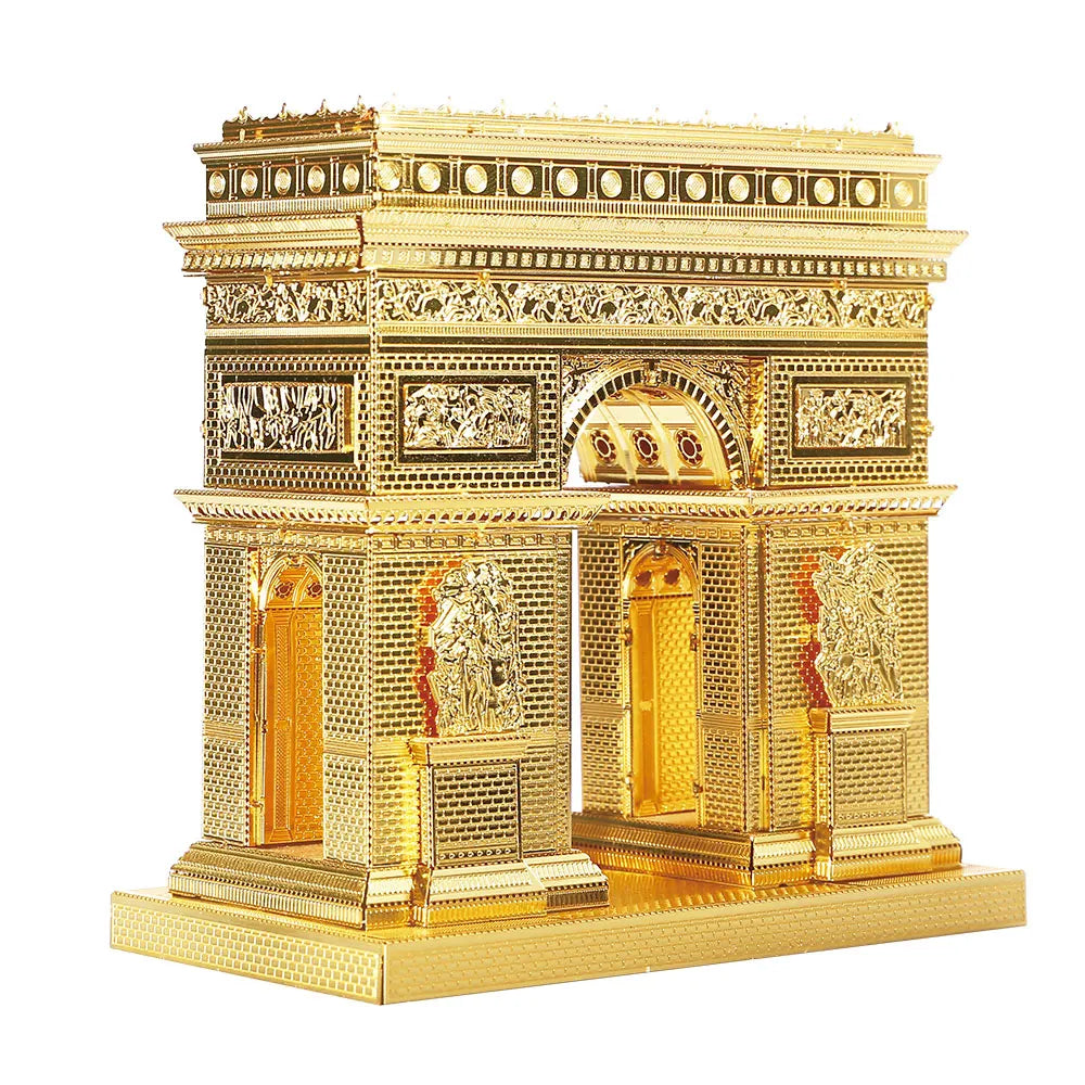 Piececool 3D Metal Puzzles Building Model Set Assembly DIY Kit for Brain Teaser Famous Architecture Jigsaw Christmas Gift