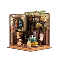 New DIY Miniature Apothecary Workshop Model House - Wooden Craft Kit, Micro Scene Decor, Christmas & Black Friday Gift