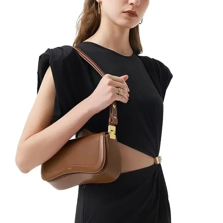 JW PEI Fashionable Trendy Adjustable Crossbody Bag Vintage Women's Shoulder Bag Pudding Bag JOYFashionable 1C56