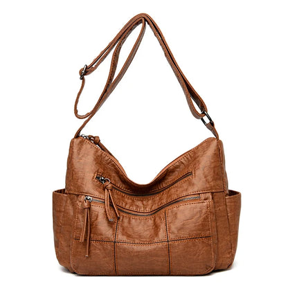 High Quality Leather Luxury Handbags Women Bags Designer Shoulder Crossbody Bags for Women 2024 New Bolsa Feminina Sac A Main