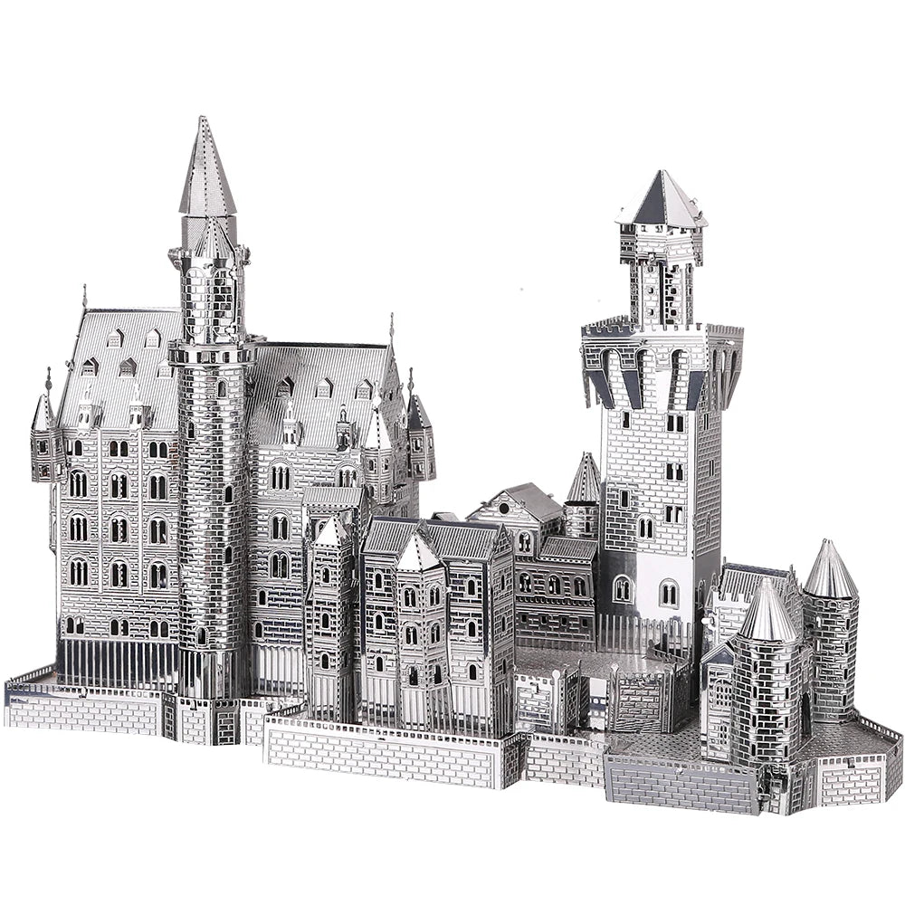 Piececool 3D Metal Puzzles Building Model Set Assembly DIY Kit for Brain Teaser Famous Architecture Jigsaw Christmas Gift