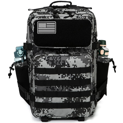 50L Tactical Backpack survival Bag Hunting MOLLE Backpack GYM For Men EDC Outdoor Hiking Rucksack Witch Bottle Holder