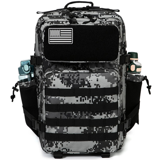 50L Tactical Backpack survival Bag Hunting MOLLE Backpack GYM For Men EDC Outdoor Hiking Rucksack Witch Bottle Holder
