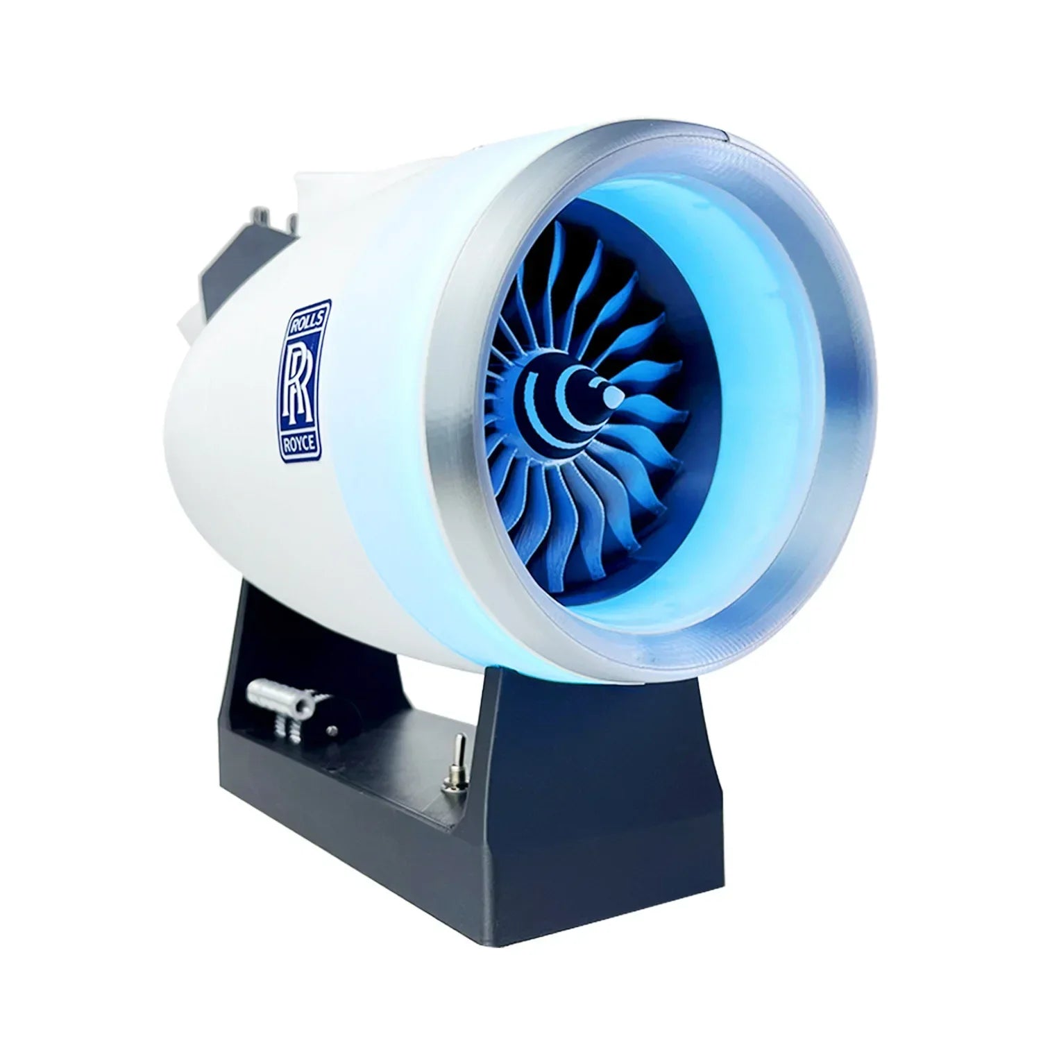 41CM 1/24 A380 TR-900 Aviation Turbofan Aircraft Jet Aerospace Engine Assembled Model Science Toys Simulated Action Figure Gift