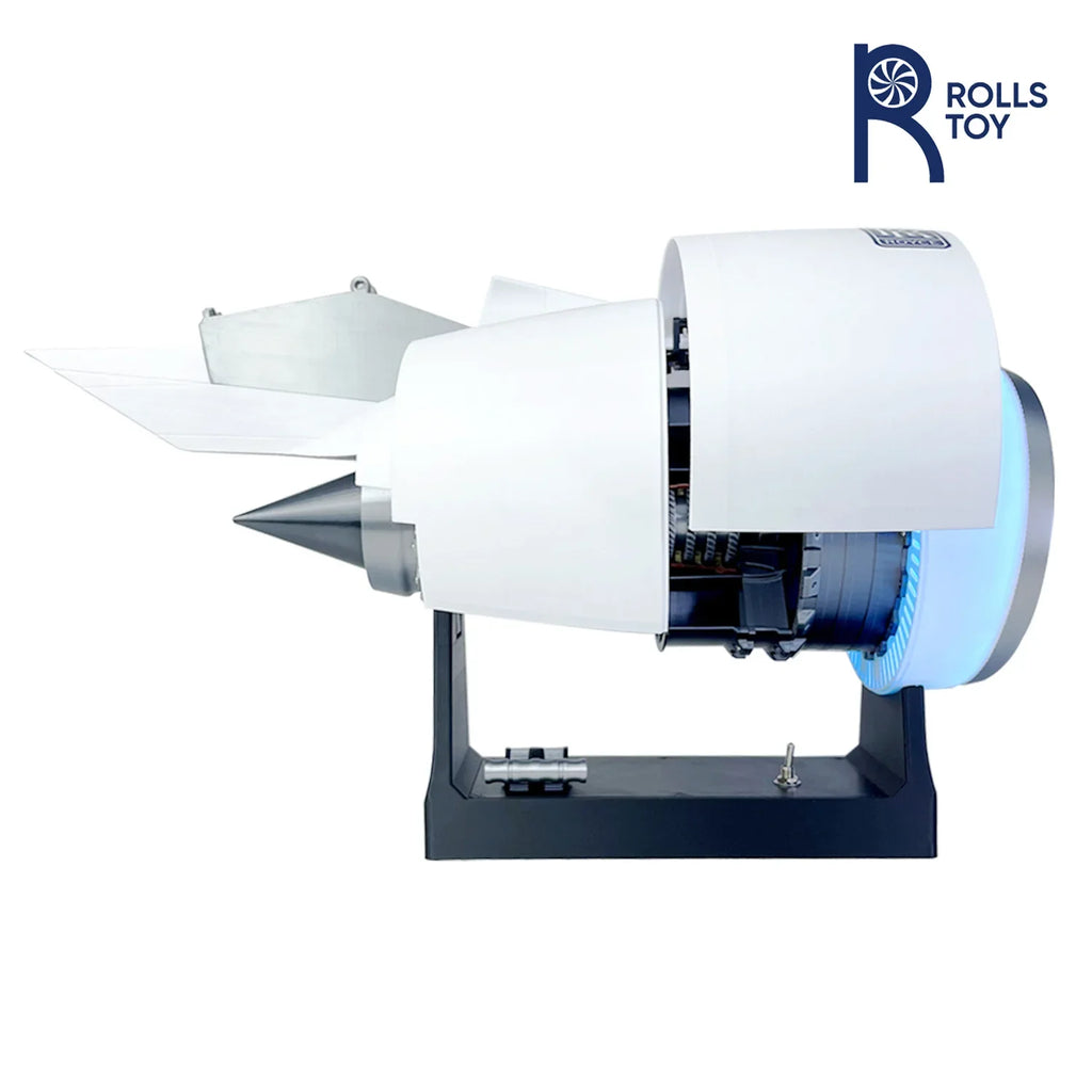 41CM 1/24 A380 TR-900 Aviation Turbofan Aircraft Jet Aerospace Engine Assembled Model Science Toys Simulated Action Figure Gift