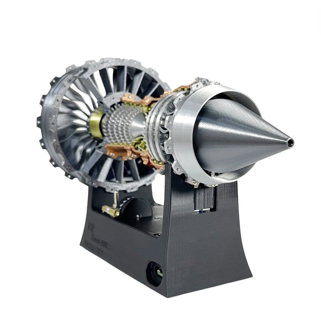 25CM TR-900 High Precision Simulation  Turbofan Engine Model  Toys Aviation Fan Collectibles Static Display Ornaments Gifts