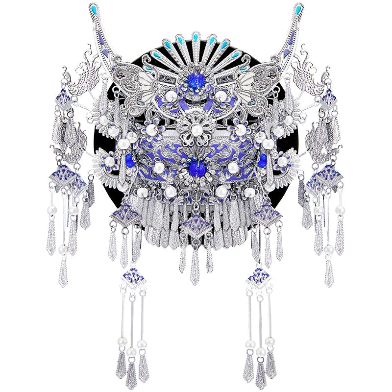 Piececool 3D Metal Model Kits 3D Puzzles for Adult Kingfisher Phoenix Tiara Fridge Magnet Jigsaw DIY Crafts for Home Decoration