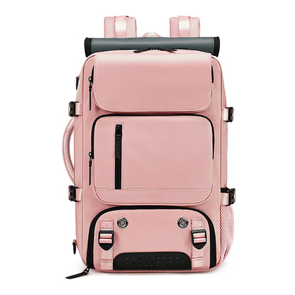 XOKY Large Travel Backpack Boardable Backpack USB Charging Waterproof Outdoor Travel Backpack independent shoe compartment 8102