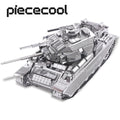 Piececool 3D Metal Puzzle Model Building Kits-CENTURION AFV DIY Jigsaw Toy Christmas Birthday Gifts for Adults