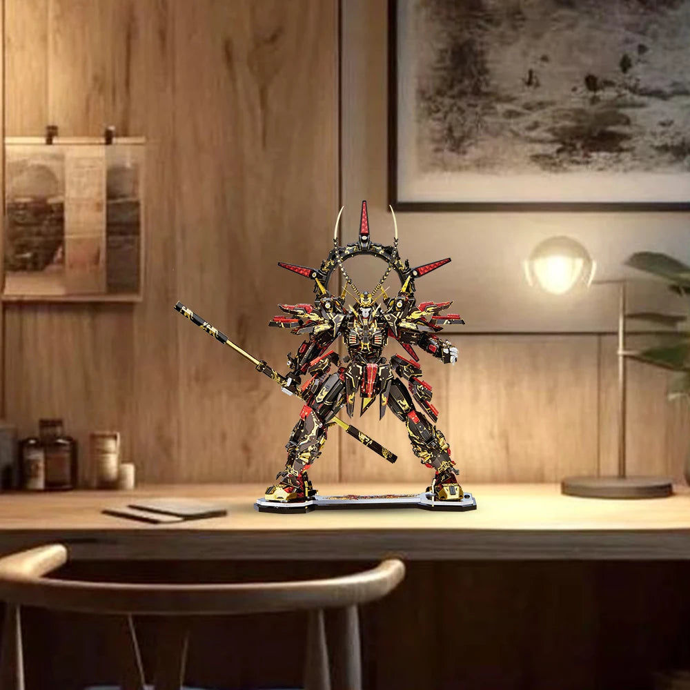 Piececool 3D Metal Model Kits The Monkey King Metal Puzzles DIY Wukong Mecha Assembly Jigsaw Set for Adult Christmas Gifts