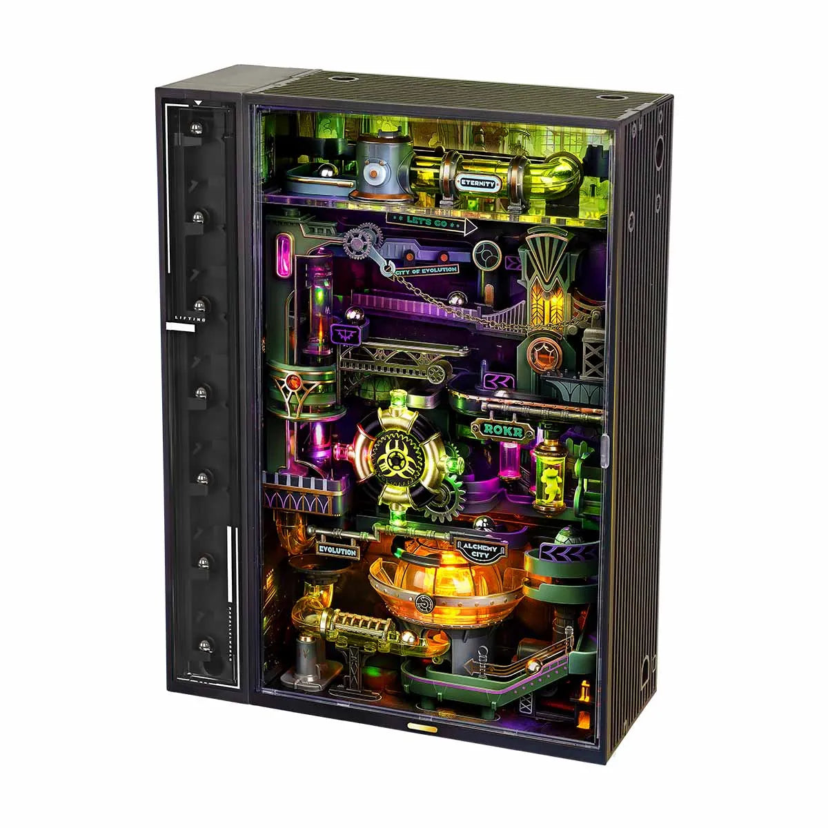 ROBOTIME ROKR Alchemy City Marble Run Infinite Loop Parallel World Series STEM Toy Ultimate Christmas Gift for Boys Collectors