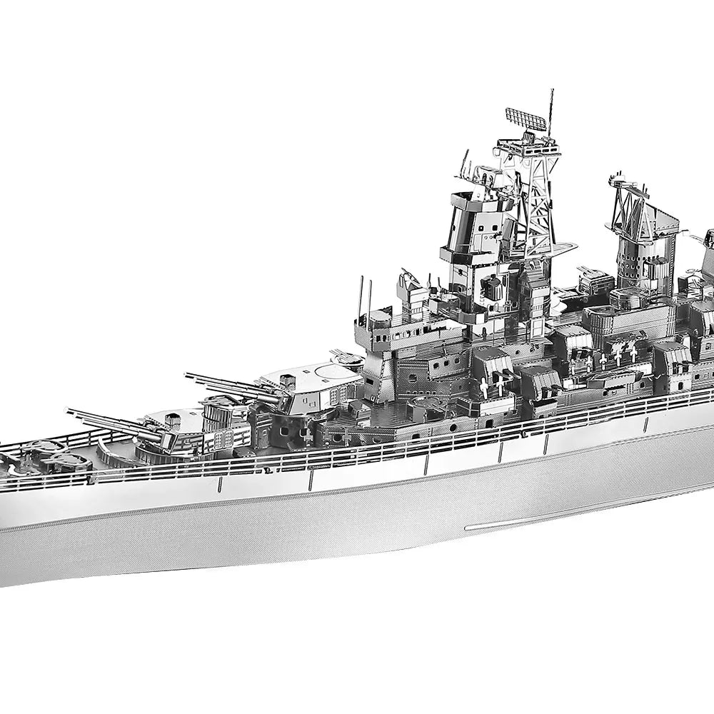 Piececool 3D Puzzles USS MISSOURI Battleship Metal Model Building Kits DIY Toys Jigsaw for Home Decoration Best Gifts