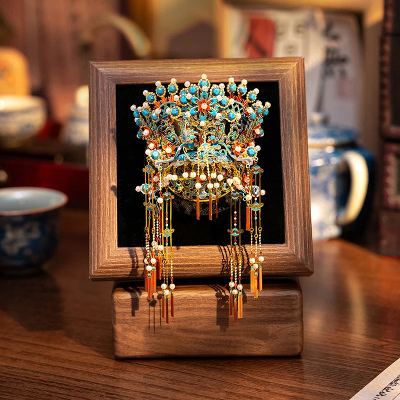 Piececool 3D Metal Model Kits 3D Puzzles for Adult Kingfisher Phoenix Tiara Fridge Magnet Jigsaw DIY Crafts for Home Decoration