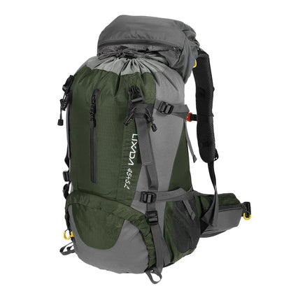 50L Waterproof Outdoor Sport Hiking Camping Travel Backpack Pack Mountaineering Climbing Trekking Bag Knapsack with Rain Cover