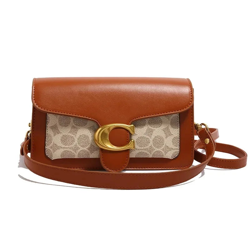 Retro Crossbody Bag Casual Single Shoulder Bag Outdoor Travel Handbag Women's Fashion Trendy Bag Versatile Handbag