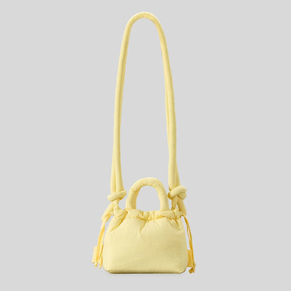 Fashion Small Puffer Tote Bag Designer Padded Women Shoulder Bags Nylon Down Cotton Crossbody Bag Mini Lady Handbags 2024