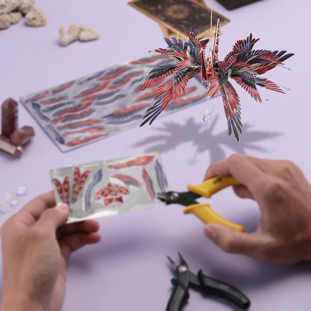 Piececool 3D Metal Puzzle Taurus Model Kits DIY Toy Building Kit Jigsaw Brain Teaser Gifts for Adult