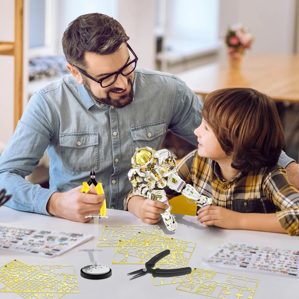 Piececool 3D Metal Model Kit Taikonaut Mecha Puzzles Jigsaw DIY Set for Adult Best Gifts & Collection