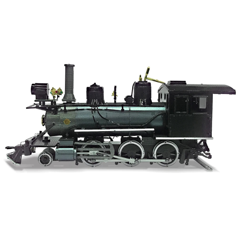 Piececool Model Building Kits Metal Puzzle 3D Mogul Locomotive DIY Train Toys Jigsaw Set Birthday Gifts & Home Decoration