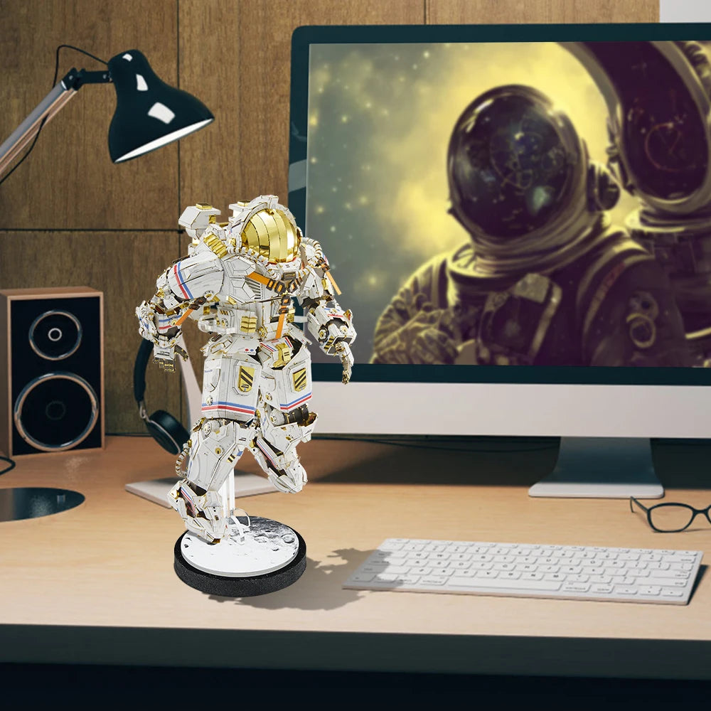 Piececool 3D Metal Model Kit Taikonaut Mecha Puzzles Jigsaw DIY Set for Adult Best Gifts & Collection
