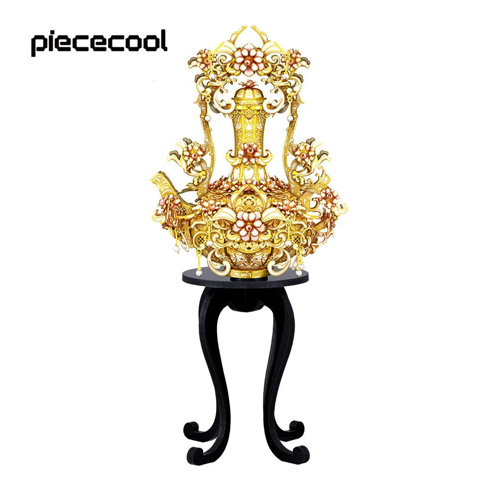 Piececool 3D Metal Puzzles Handle Ewer DIY Toys Assembly Model Kit Home Collection Building Blocks for Adult