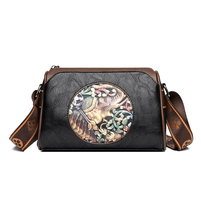 High Quality Soft Leather Shoulder Bags For Women Luxury Designer Black Purses Crossbody Bag Ladies Messenger Commute Sac A Main
