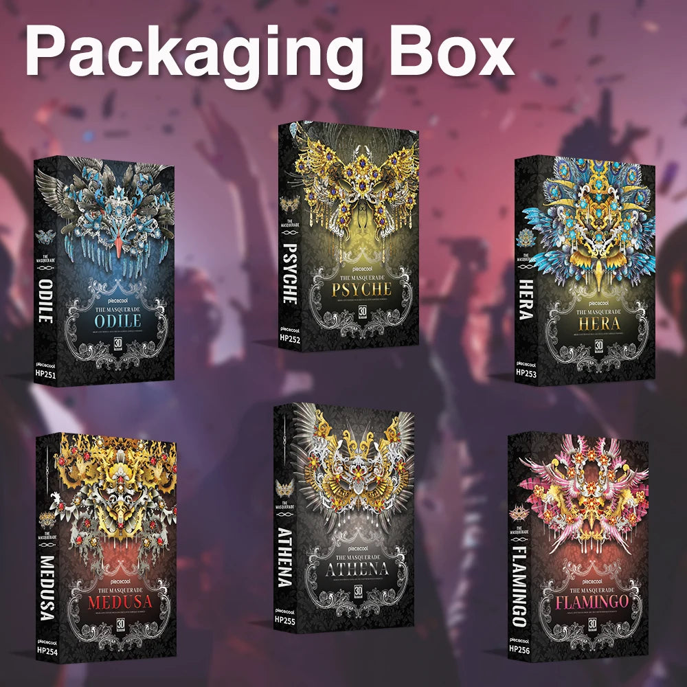 Piececool 3D Metal Puzzle Magic Decoration Jigsaw Assembly Model Kits DIY Toys Gifts for Adult