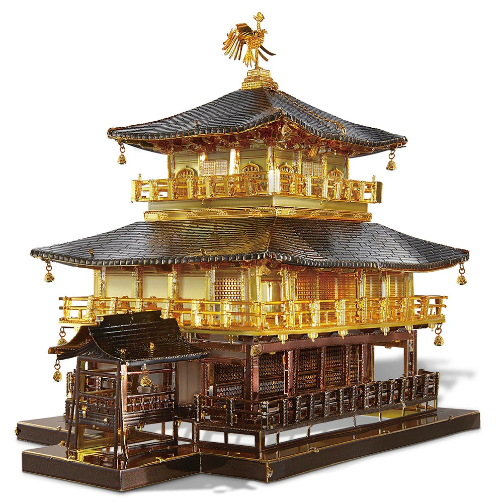 Piececool Model Building Kits Notre-Dame of Paris Himeji-jo Construction Series 3D Puzzles Metal DIY House Toy Christmas Gift