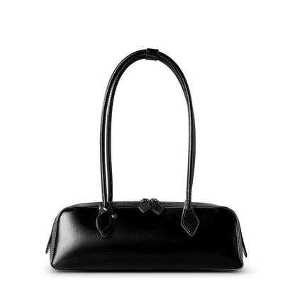 2025 New Genuine Leather Women's Shoulder Bag luxury Cowhide ladies handbag baguette bag female Commuter Shopping Underarm Bag