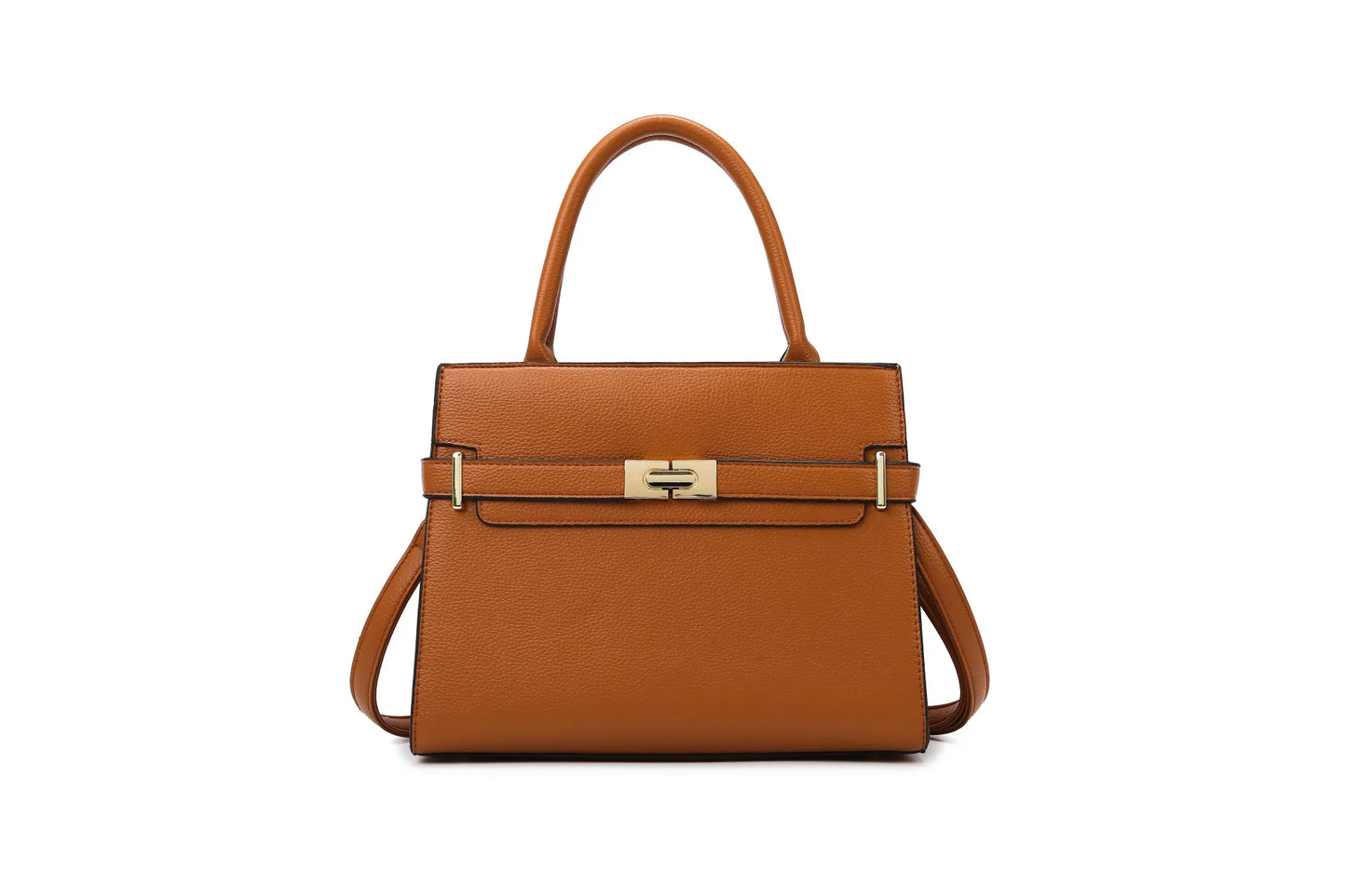 Women's soft leather handbag simple small square bag casual women's bucket bag fashionable single shoulder crossbody bag