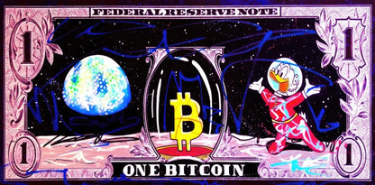 Scrooge McDuck 100 Dollars Pop Art Canvas Posters and Prints Modern Money Graffiti Art Paintings on the Wall Art Pictures Cuadro