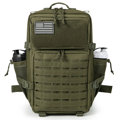 50L Tactical Backpack survival Bag Hunting MOLLE Backpack GYM For Men EDC Outdoor Hiking Rucksack Witch Bottle Holder