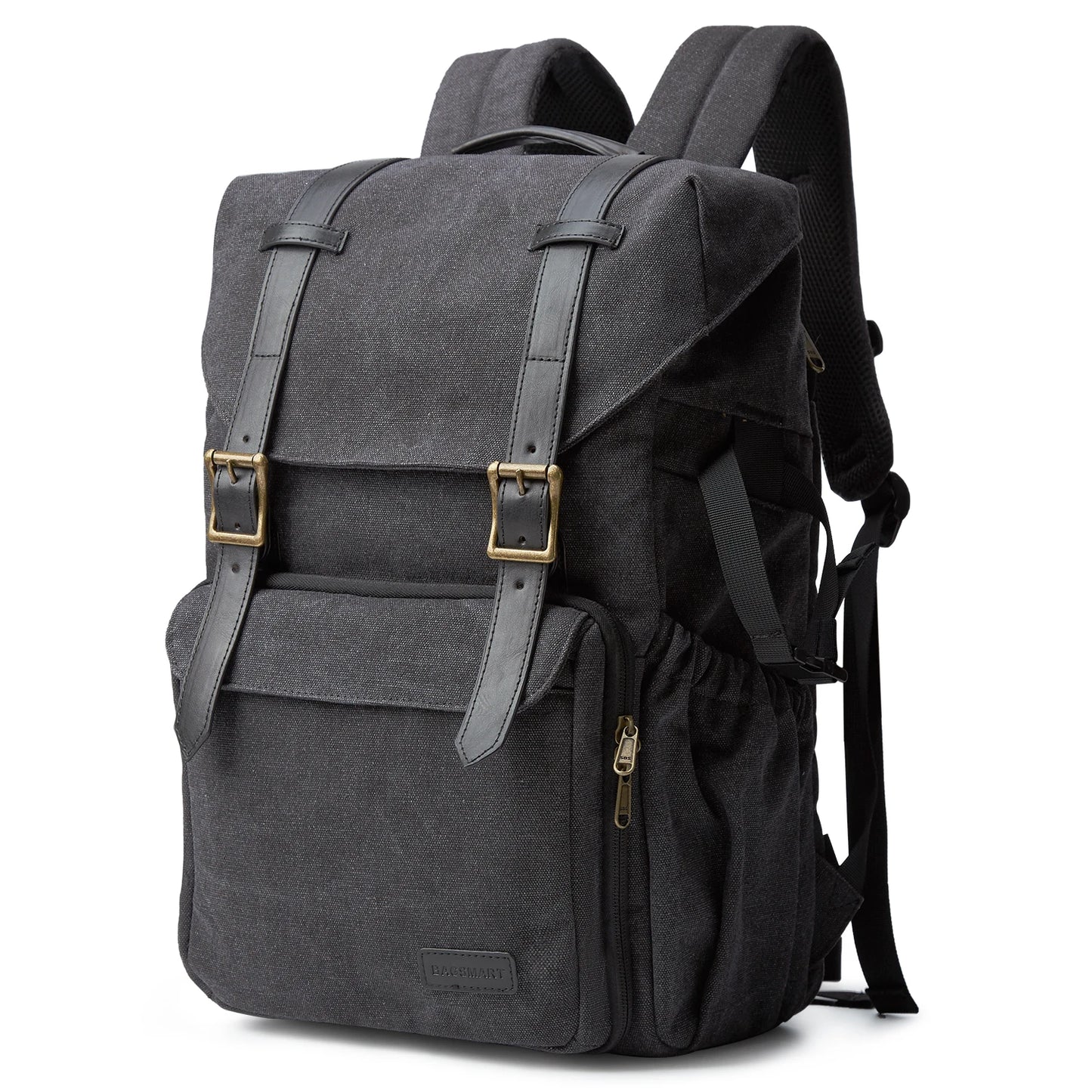 BAGSMART Camera Backpack Waterproof Tripod Holder DSLR Camera Bag Backpack for Photographers Fit up to 15" Laptop