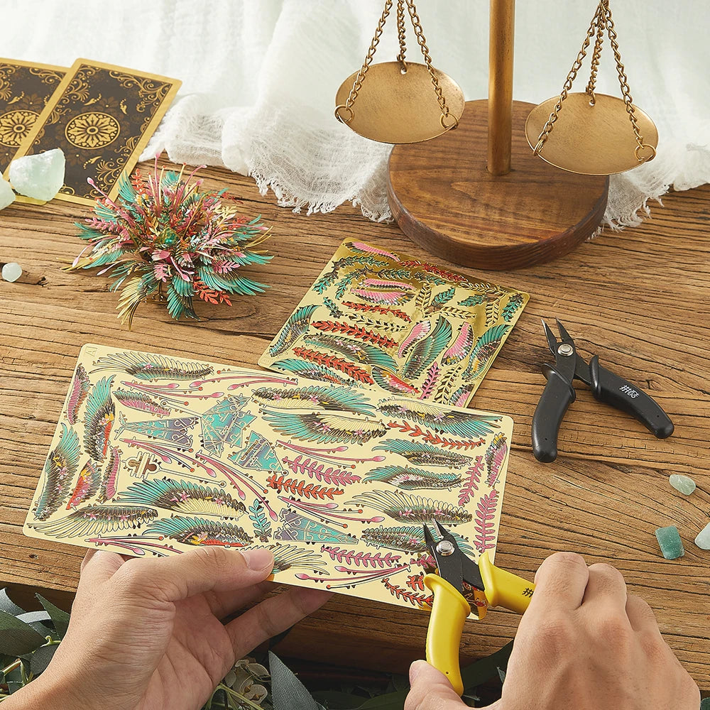 Piececool 3D Metal Puzzle Libra Constellation DIY Model Kits Jigsaw for Teens Brain Teaser Toys Home Decoration