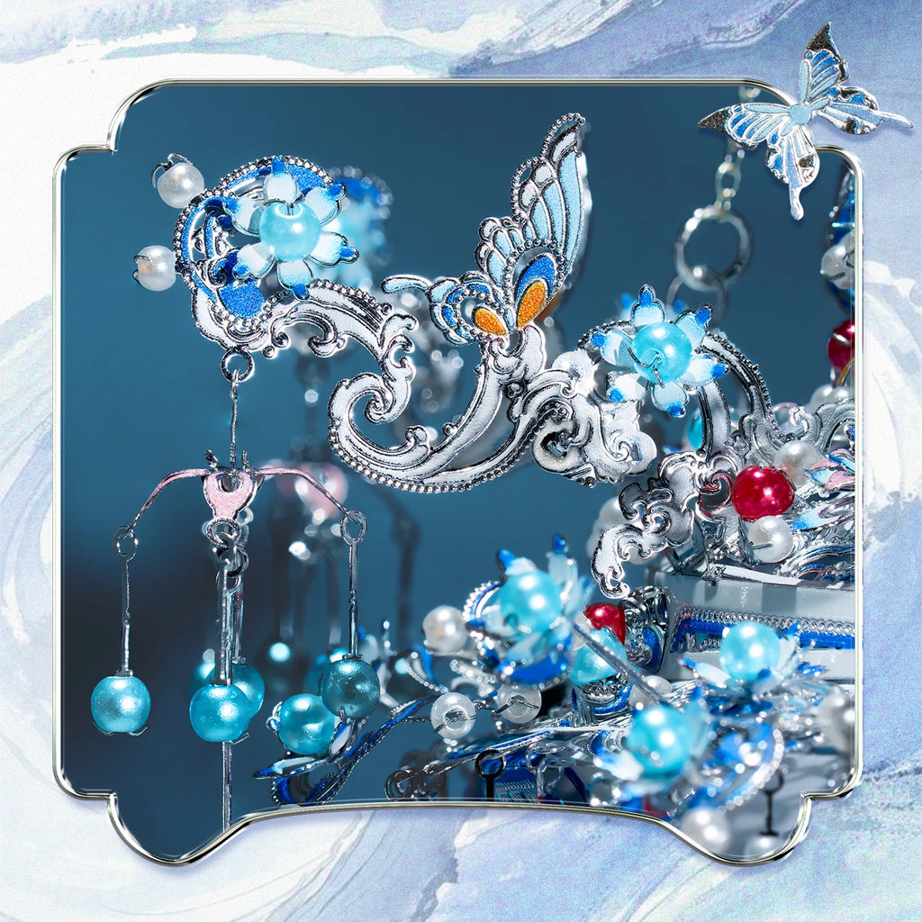 Piececool 3d Metal Puzzles Filigree Inlaying Conch Lamp Assembly Metal Model Kits DIY Crafts