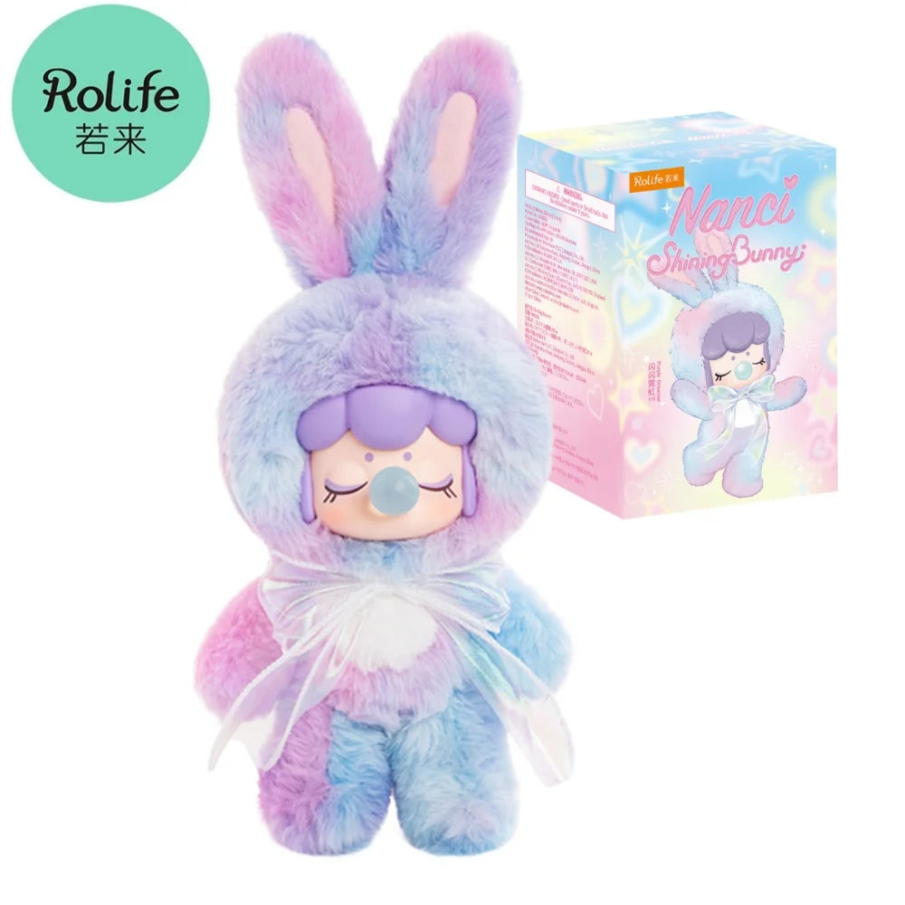 Robotime Rolife Shining Bunny Nanci Series Blind Box New Mystery Box Anime Figure Decoration Collection Customized Gifts- MNBXX