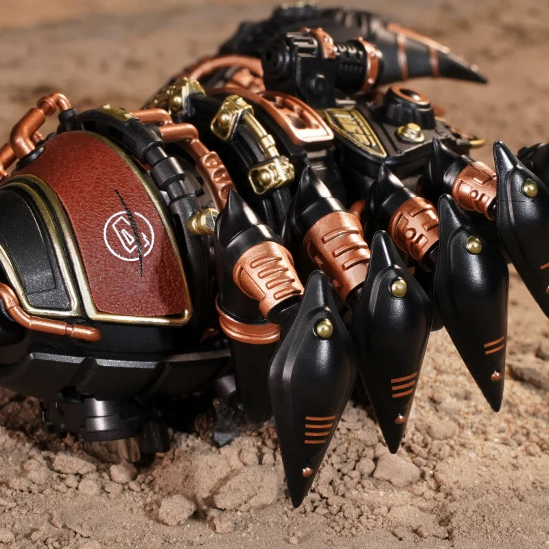 Robotime Rokr Emperor Scorpion 3D Puzzle with Motor & Light Interactive Funny Assembly Moveable Toys Gifts for Teens Adults MI04