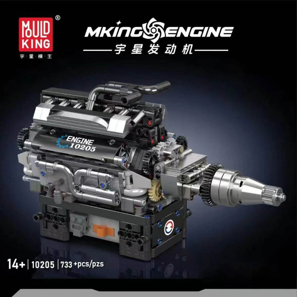 Supercar V12 F1 Champion Car Engine Simulation Model Educational mechanical performance engine building blocks and adult gifts