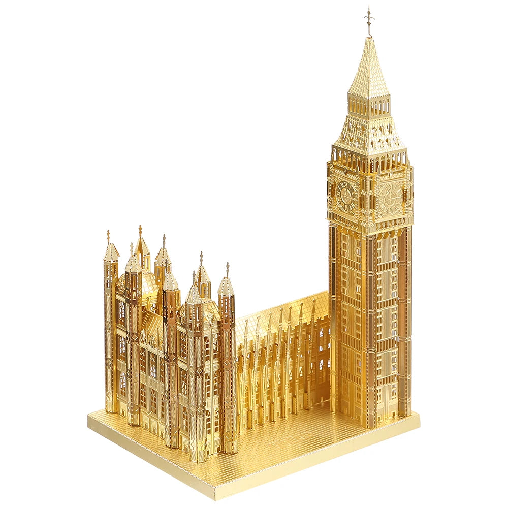 Piececool Model Building Kits Notre-Dame of Paris Himeji-jo Construction Series 3D Puzzles Metal DIY House Toy Christmas Gift