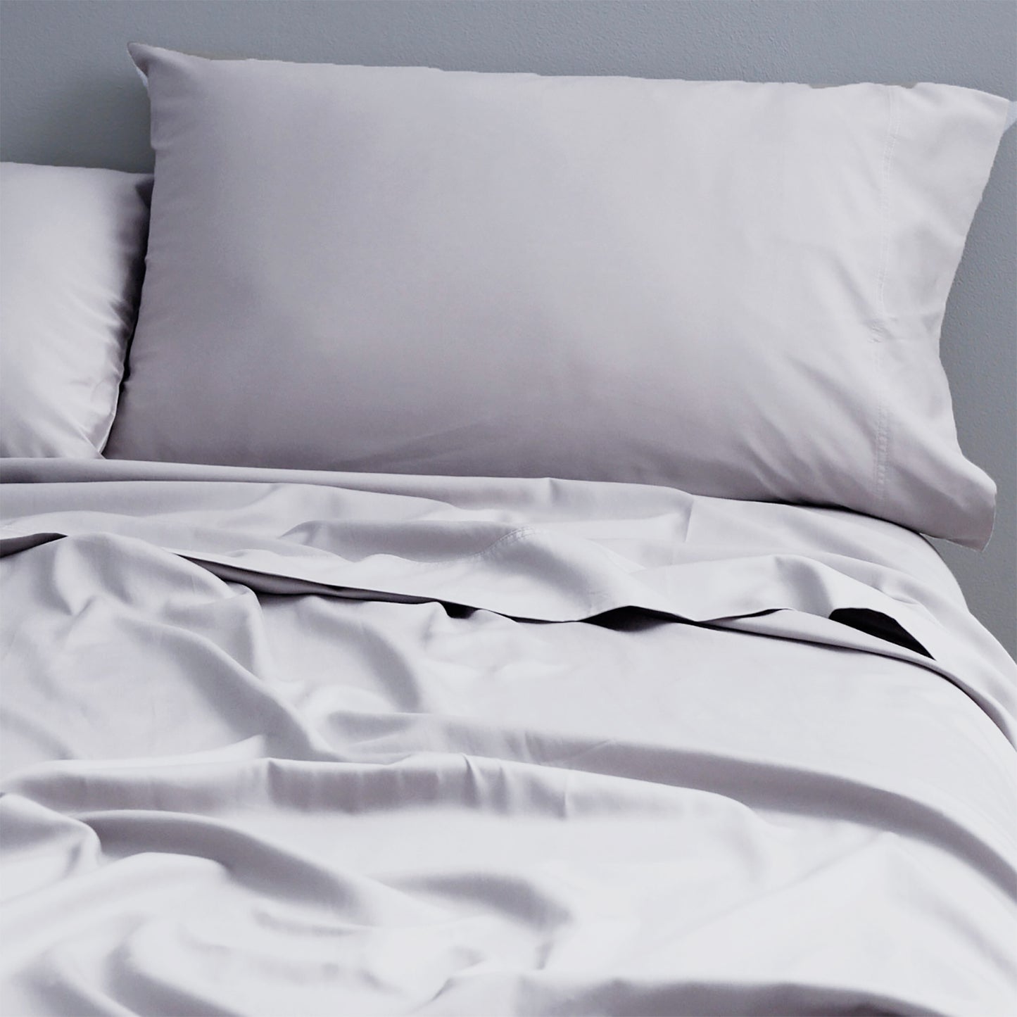 Natural Cotton 500 Thread Count Light Grey Sheet Set by Park Avenue Double