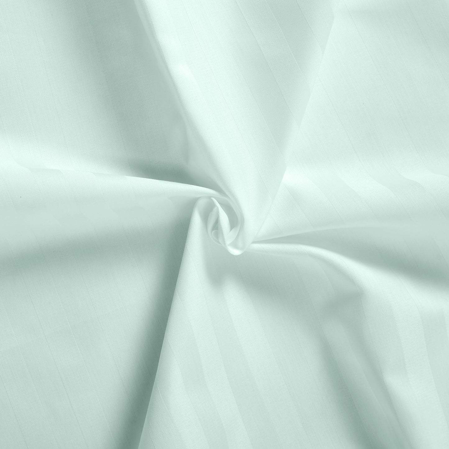 Royal Comfort 1200 Thread Count 3 Piece Combo Set 100% Egyptian Cotton Striped - Queen - Chambray