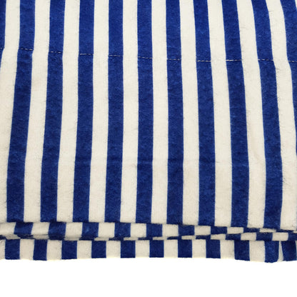 Park Avenue 175GSM Egyptian Cotton Flannelette Queen Sheet Set - Indigo