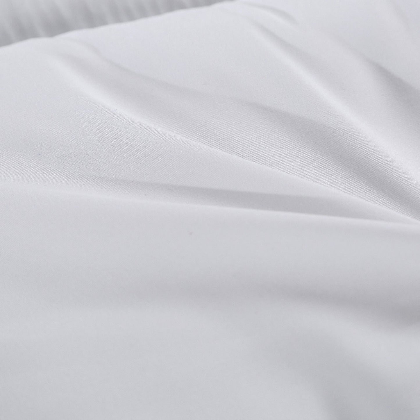 Royal Comfort 1000GSM Memory Mattress Topper Cover Protector Underlay - Queen - White