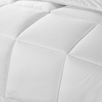 Royal Comfort 800GSM Quilt Down Alternative  Duvet Cotton Cover Hotel Grade - Queen - White
