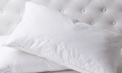 Royal Comfort 350GSM Bamboo Quilt  2000TC Sheet Set And 2 Pack Duck Pillows Set - Double - White