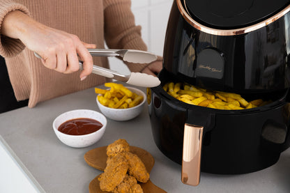 7.1L Digital Air Fryer Kitchen & Dining > Kitchen Appliances (Black/Rose Gold)