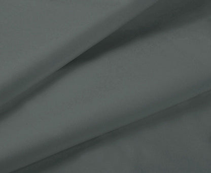 1000TC Ultra Soft Super King Size Bed Charcoal Flat & Fitted Sheet Set